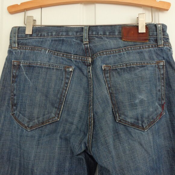 Banana Republic Men's Boot Fit Denim‎ Dark Wash Jeans Size W31 L32 - Picture 5 of 10